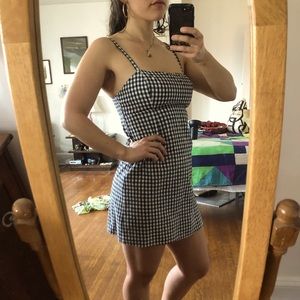 Plaid summer mini dress from urban outfitters